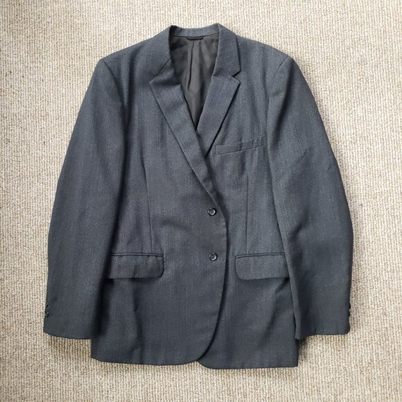 Golden Emblem Sport Coat Blazer Men's 42 Gray - Picture 2 of 11